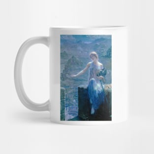 The Valkyries Vigil, Edward Robert Hughes Mug